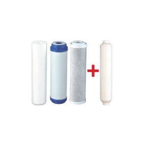 Recambio de 3 Filtros + Postfiltro 10" (5 Uds.)