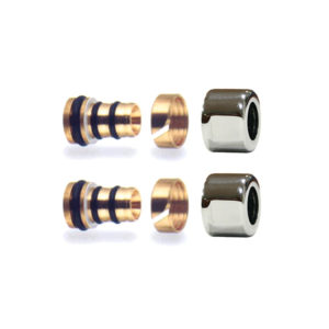 Tuercas Cromo 1/2" Multicapa o Pex Ø16