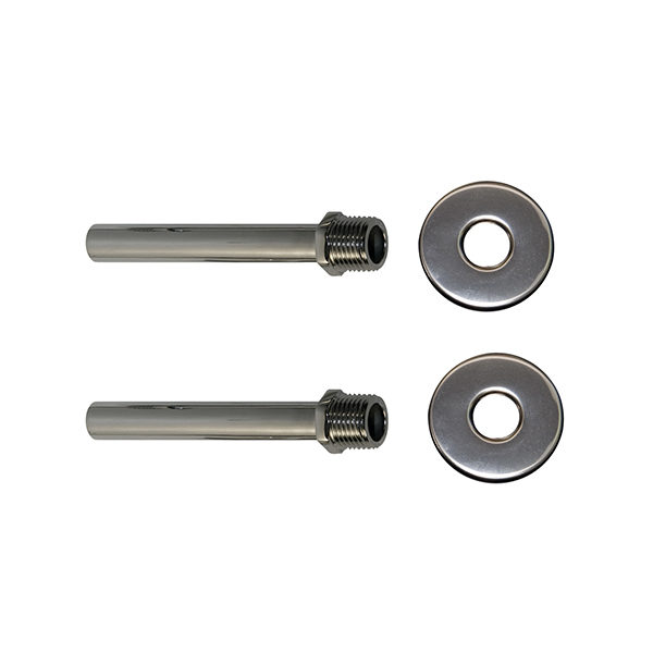 Kit Conexión 1/2" 100mm Ø15 Cromado